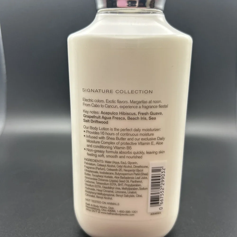 Bath & Body Works HIBISCUS GUAVA FRESCA 8 oz Body Lotion RETIRED